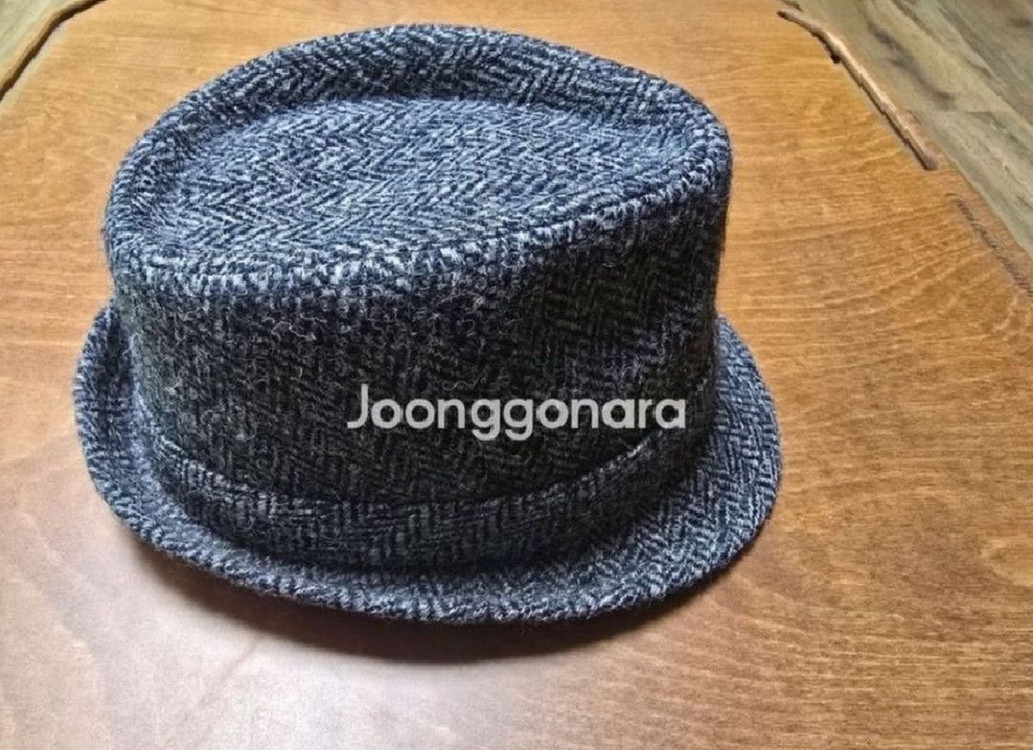 뉴에라 모자 X 해리스 트위드 정품 EK S81 페도라 신품 이미지