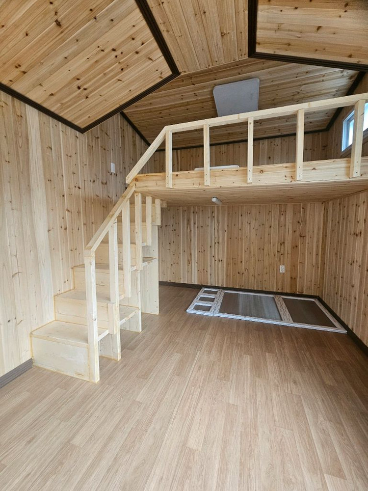 고급 3*7복층 체류형쉼터, 이동식주택, 농막, 컨테이너 1500만원 이미지