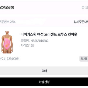 나이키스윔 로투스 컷아웃 28 이미지