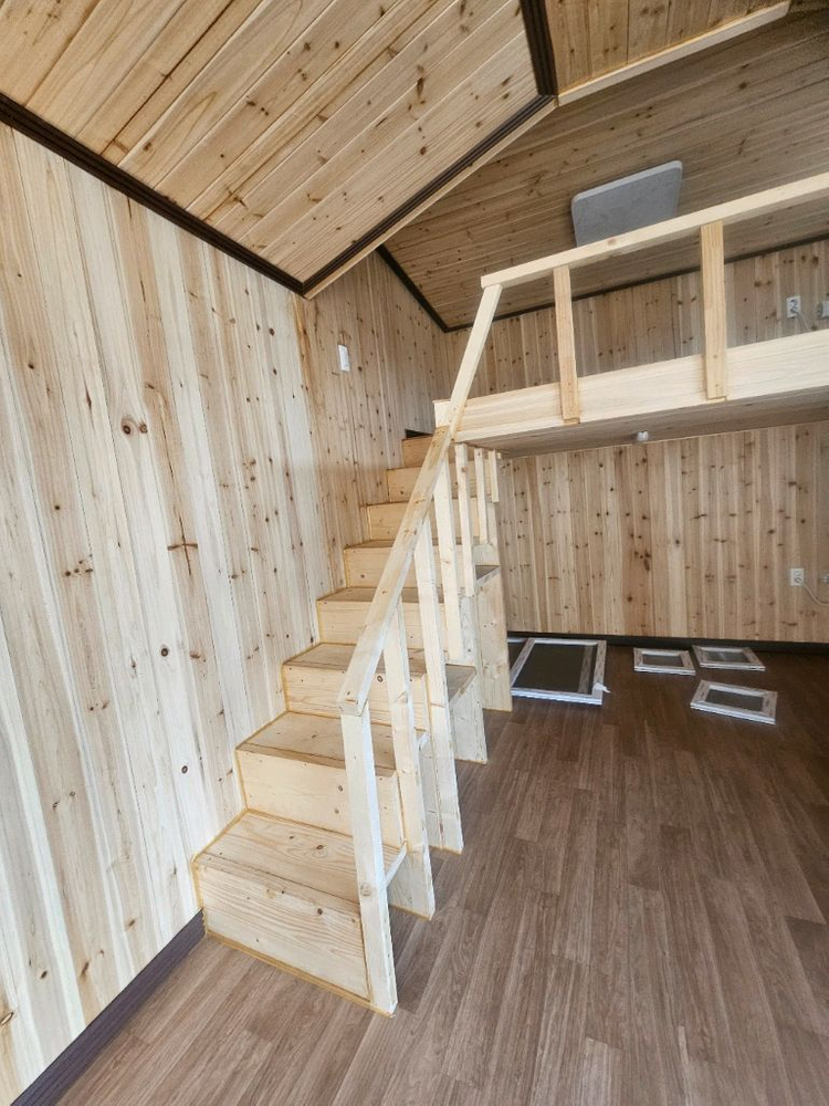 고급 3*8 복층 체류형쉼터, 이동식주택, 농막, 컨테이너 1800만원 이미지