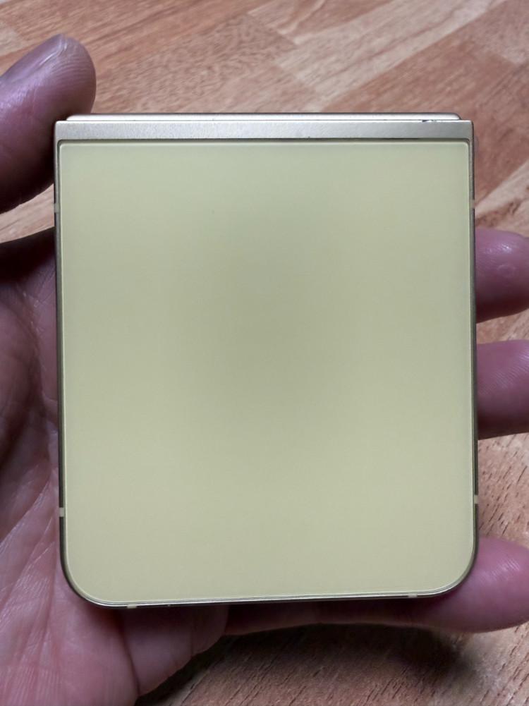 갤럭시 z플립6 256기가 옐로우 이미지