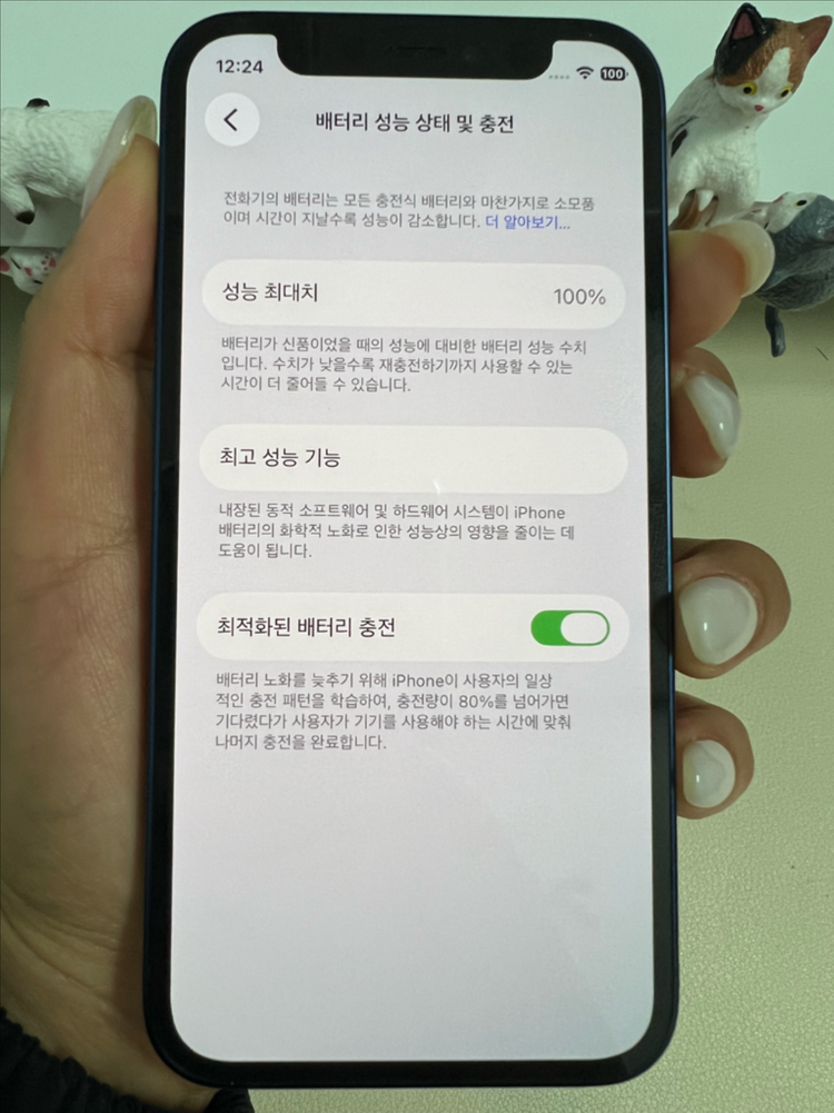 아이폰12미니 64G 블루 SSS급! 이미지