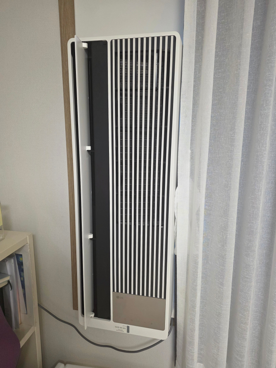 LG 휘센 오브제컬렉션 엣지 창문형 에어컨(창호형 에어컨) WQ05FCWDS1 판매합니다. 이미지