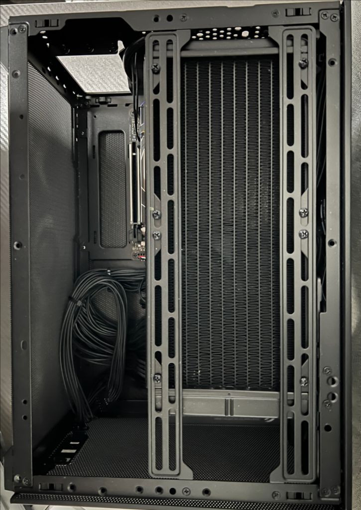 14900k z790-i DDR5 RTX 5090 FE nzxt 크라켄 ITX 미니 PC 데스크탑 이미지