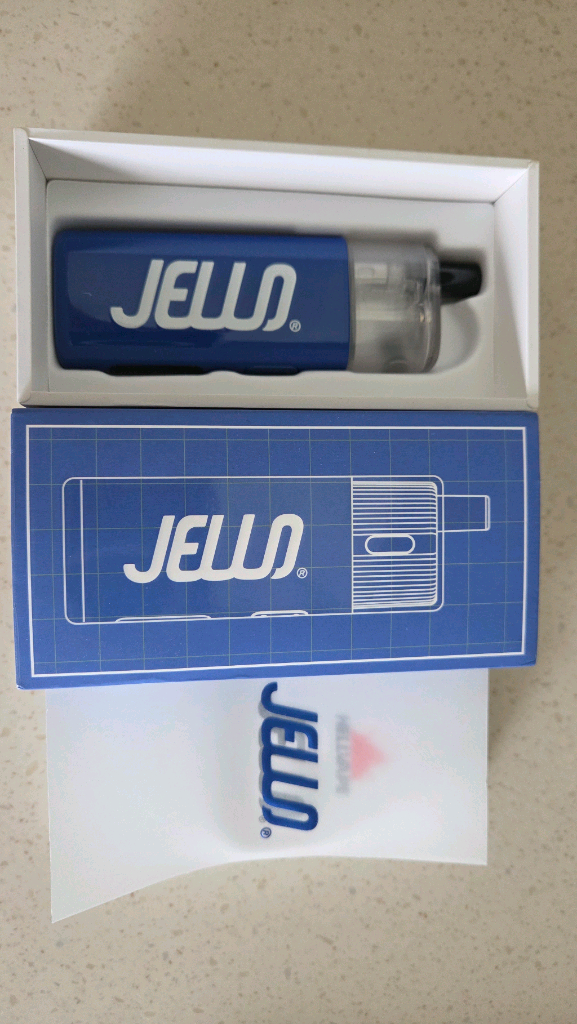 액상 기기. 젤로 블러드샷 csv 블루 이미지