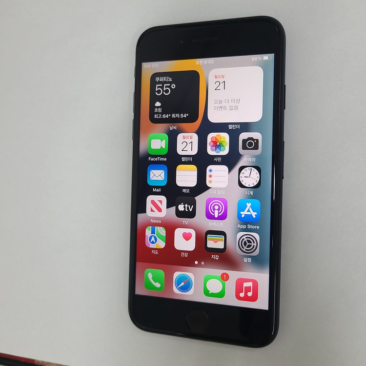 아이폰7 매트블랙 32G 인스타 카메라무음 배터리성능97% 202390 이미지