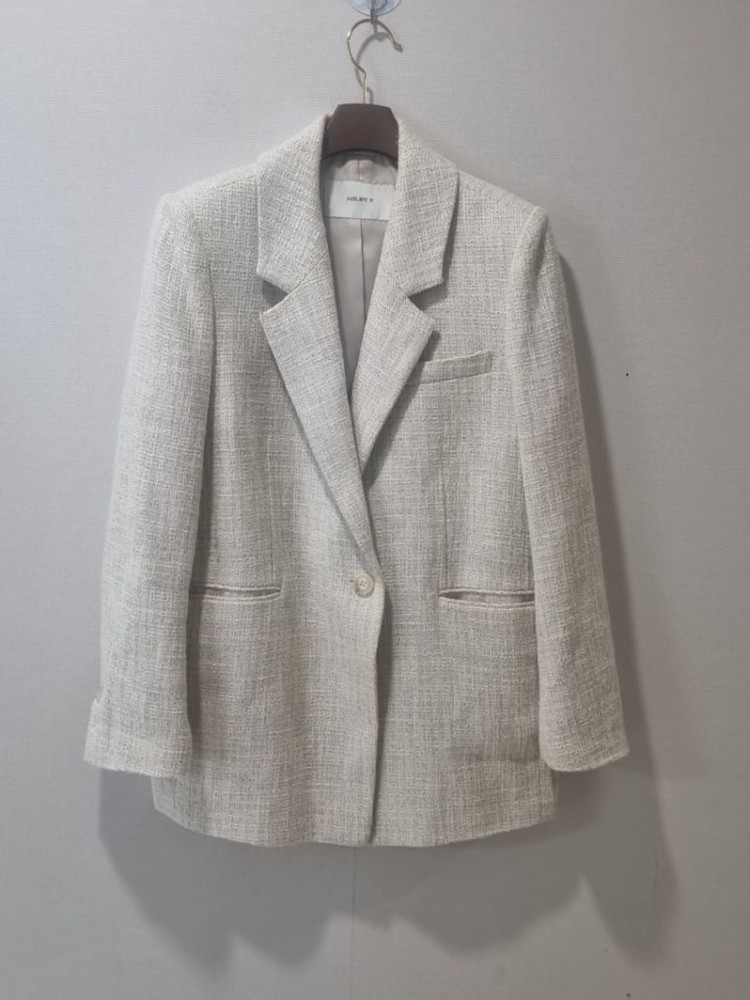 닐바이피 NILBYP 트위드 자켓 프리사이즈 (55-66 추천) 이미지