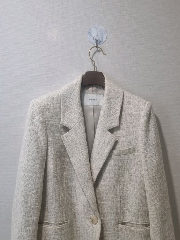 닐바이피 NILBYP 트위드 자켓 프리사이즈 (55-66 추천) 이미지