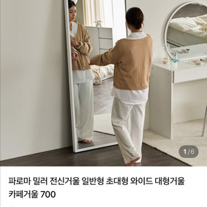 일체형 대형 거울 이미지