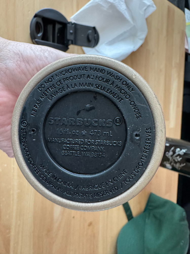 스타벅스 텀블러 2개 일괄 팝니다(중고) 이미지