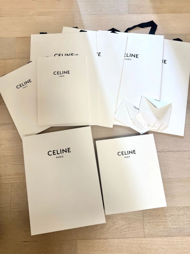 셀린느 박스 (의류,액세서리,지갑,벨트,모자 등) 셀린느 쇼핑백 보증서 이미지