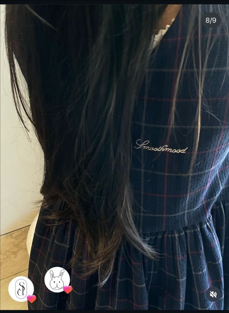 스무드무드 체크 원피스 이미지