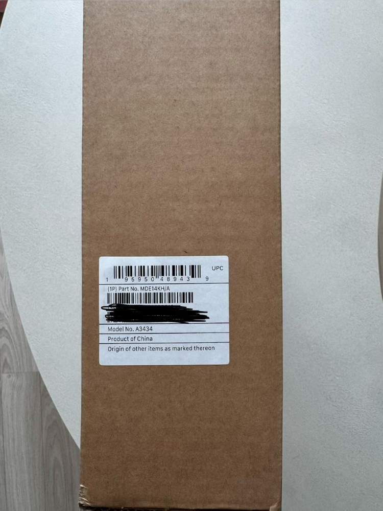 미개봉 맥북프로14 M5 10코어 CPU, 10코어 GPU 블랙 (램16GB, SSD 1TB) MDE14KH/A 이미지