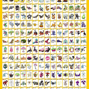 포켓몬 띠부씰 시즌4 중복 미개봉 이미지