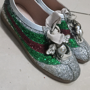 구찌 여성 글러터 스니커즈 35사이즈 이미지