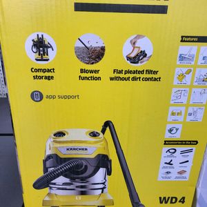 카처 WD4 건습식 청소기 새상품 이미지