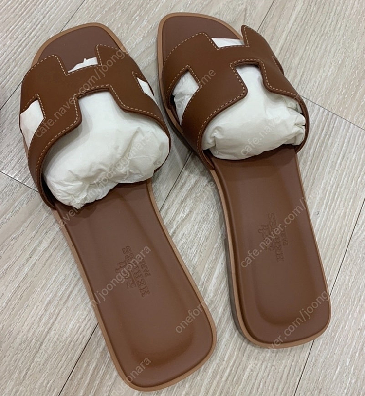 선물가능풀박! 에르메스오란골드 37 새상품 이미지