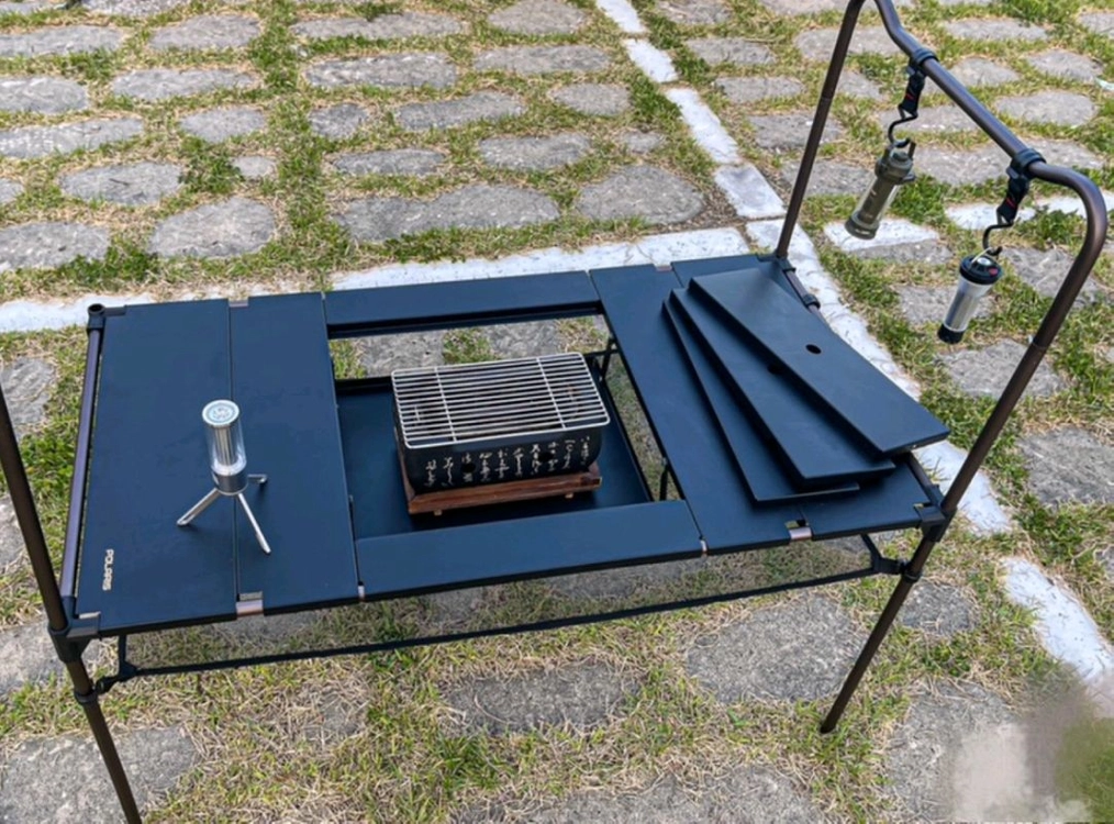 [신상품 미개봉] 폴라리스 큐브 BBQ 테이블 / 경량 알루미늄 / 70,000원 이미지