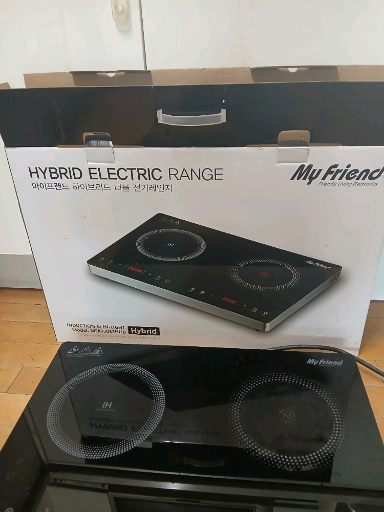 마이프랜드 하이브리드 더블 전기레인지 MFK-5032HHB 이미지