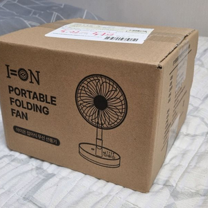 아이온 무선 폴딩팬 선풍기 ionds5 판매 이미지