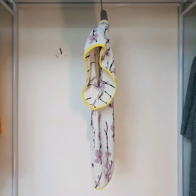 명품 MARNI 마르니 아카이브 실크 벚꽃패턴 날개소매 블라우스 이미지