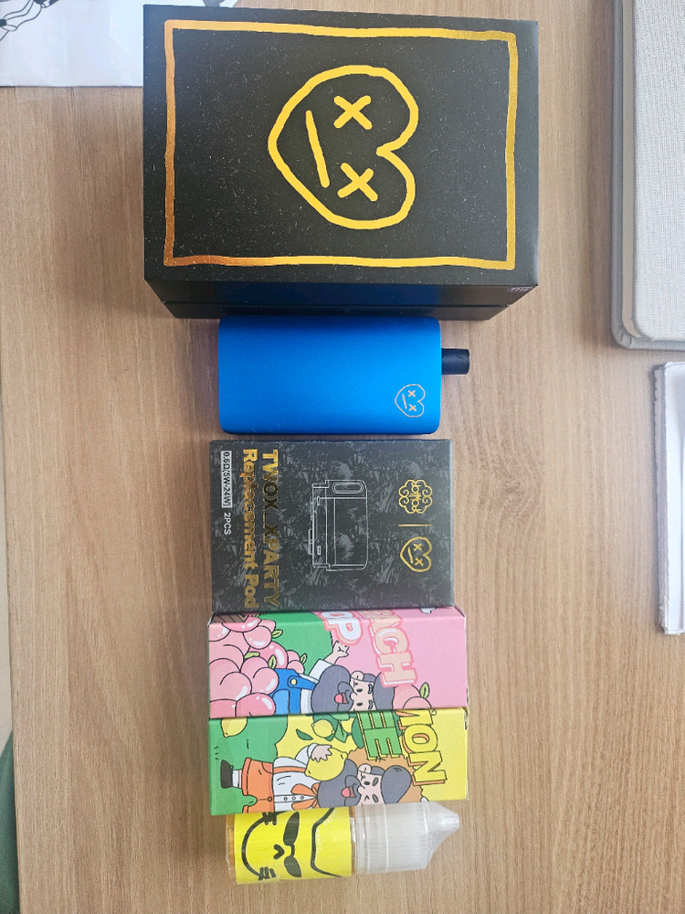 (전담) (기기)(과일향 액상3개)(새 필터2개) 이미지