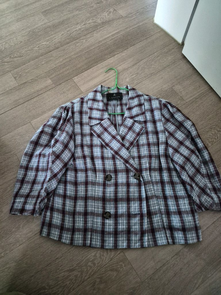 랑방 린넨자켓 겸 블라우스 . 더 캐시미어 자켓 이미지