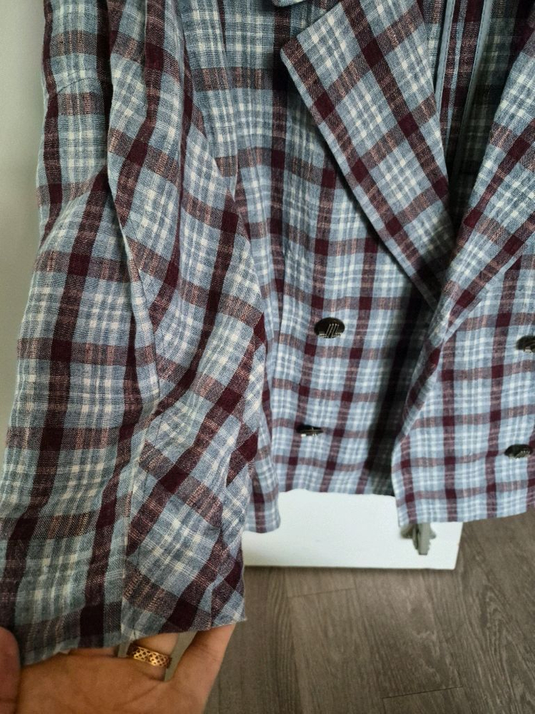 랑방 린넨자켓 겸 블라우스 . 더 캐시미어 자켓 이미지