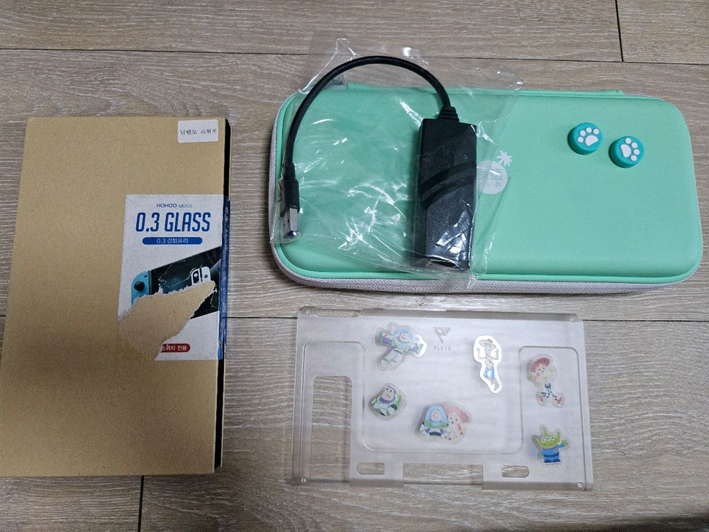 휴대용 게임기 닌텐도 스위치 모여봐요 동물의 숲 에디션 풀박스 이미지