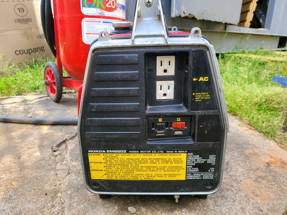 혼다 EM 650Z 휴대용 발전기 이미지