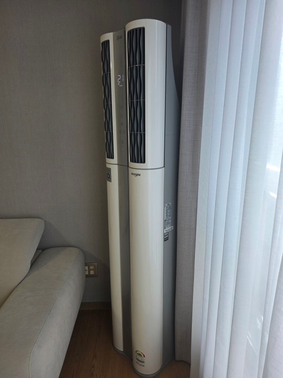 LG 휘센 듀얼 투인원 에어컨 FNQ201ST1W 판매합니다. 이미지