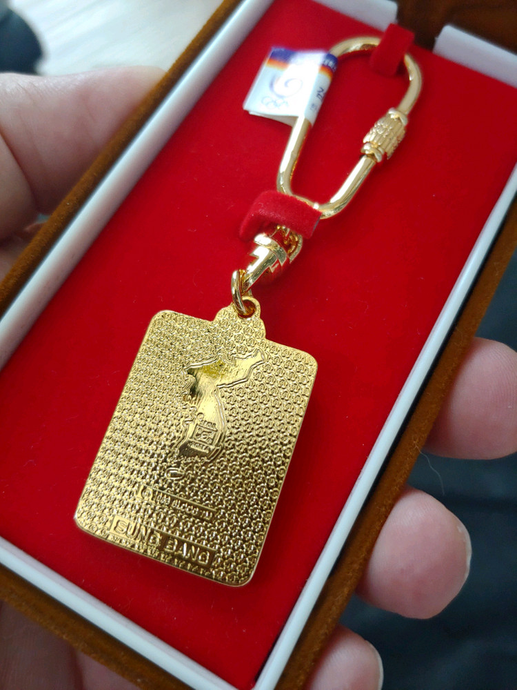 88서울 올림픽 기념 24k도금 열쇠고리 이미지