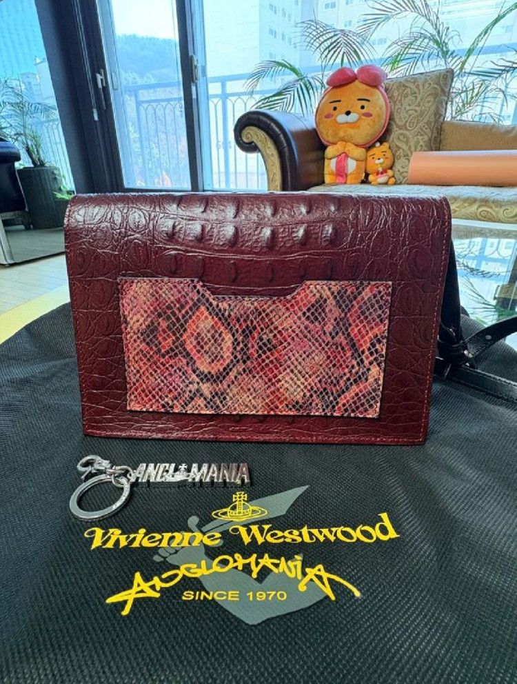 백화점 정품, 비비안웨스트우드 여자 숄더백 가방 풀세트 싸게 팝니다. (추가 가격인하) 이미지