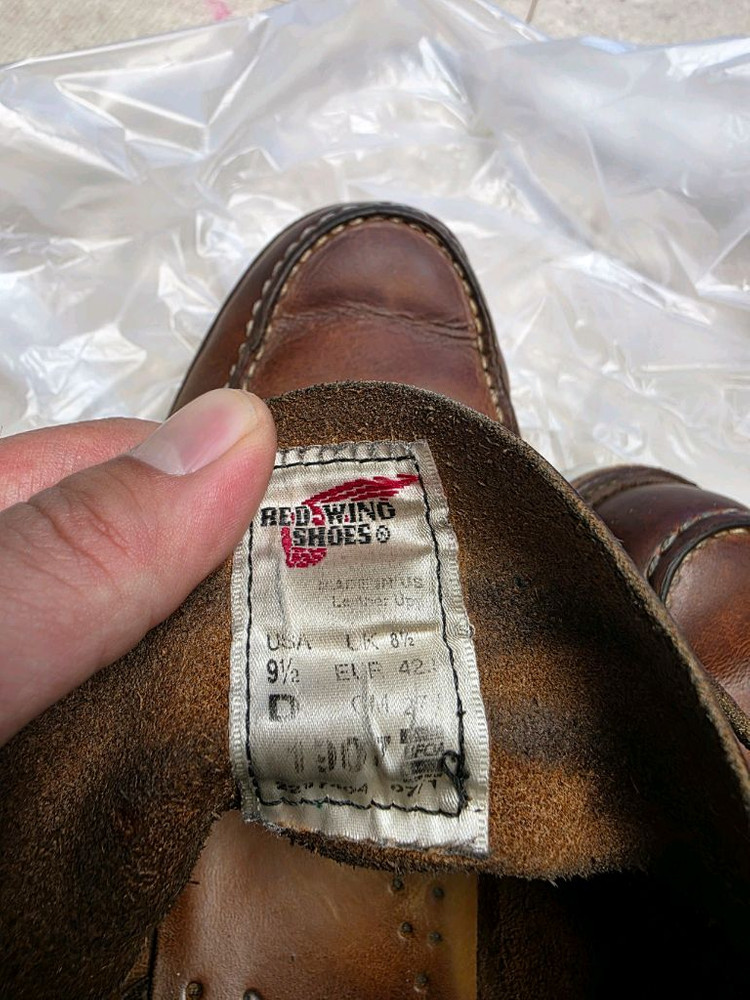 레드윙 1907 9.5D 사이즈 판매합니다 이미지