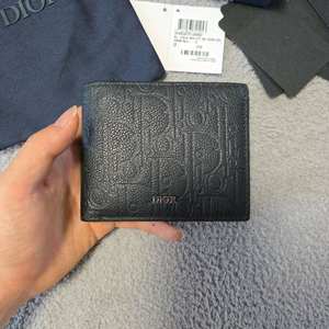 [정품/풀구성] 디올 그래비티 오블리크 코인 반지갑 이미지