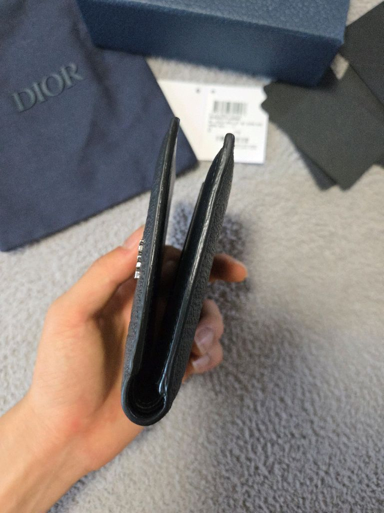 [정품/풀구성] 디올 그래비티 오블리크 코인 반지갑 이미지