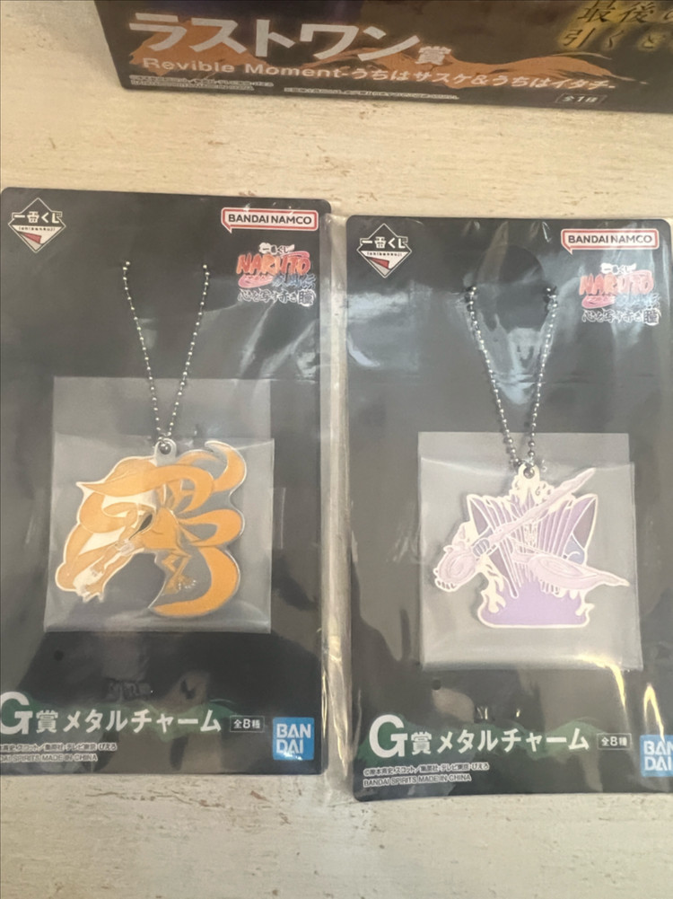 (미개봉) 나루토 이치방 쿠지 라스트원 사스케 이타치 피규어 굿즈(일괄) 이미지