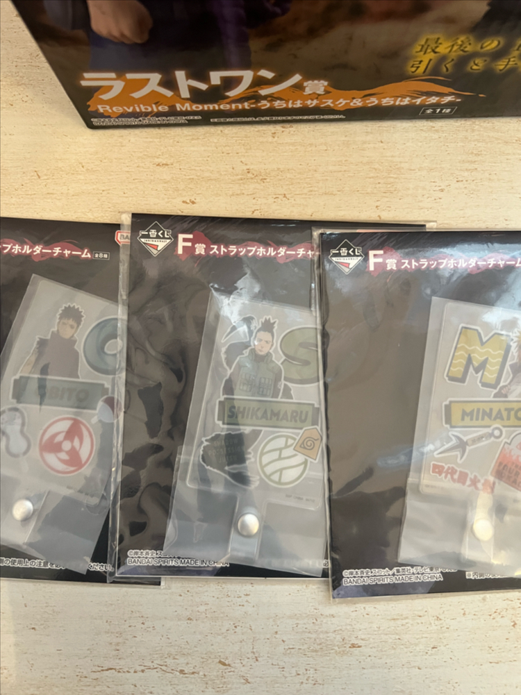 (미개봉) 나루토 이치방 쿠지 라스트원 사스케 이타치 피규어 굿즈(일괄) 이미지