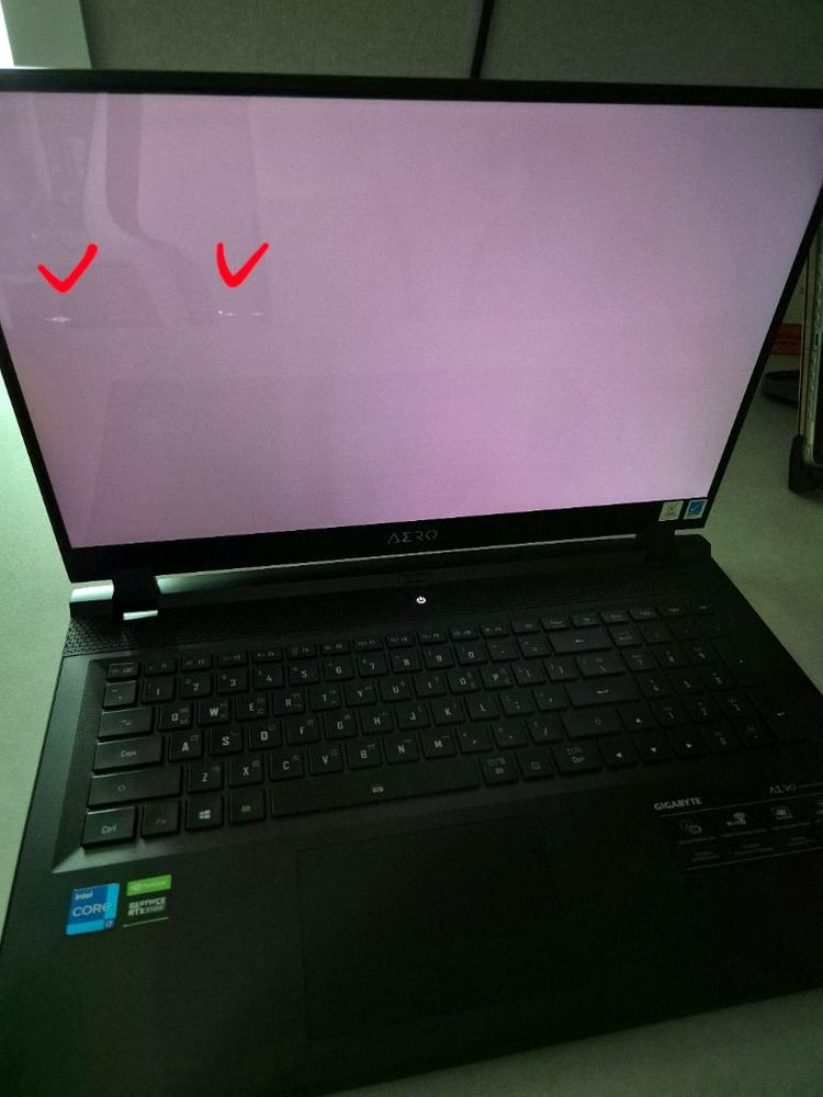 기가바이트 AERO 게이밍 노트북(i7 11800H / RTX 3070) !내용확인! 이미지