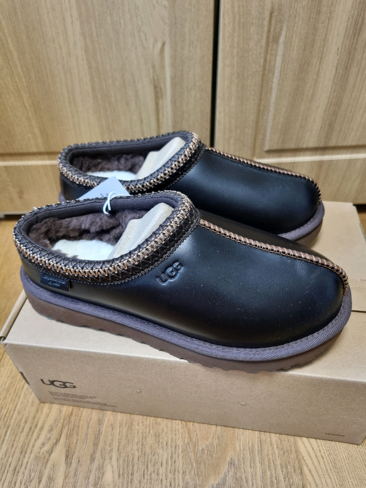 어그 UGG 레더 타스만 슬리퍼 7사이즈 240 이미지