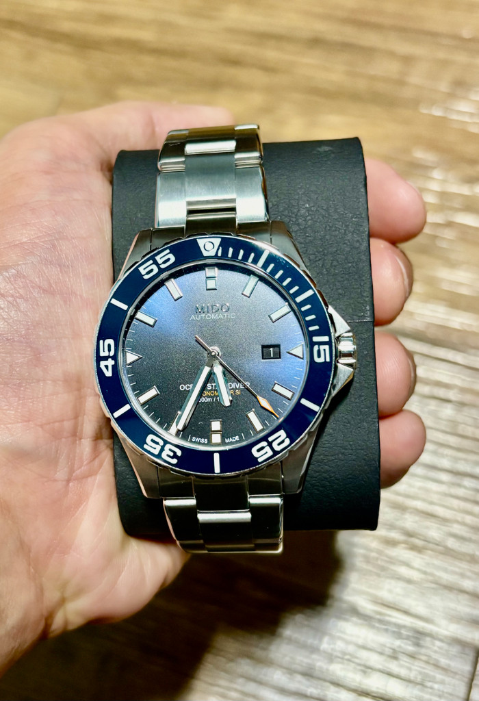 미도 오션스타 600 블루 색상 새상품 판매 이미지