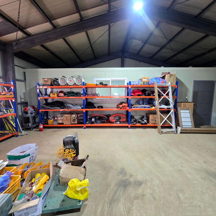 매장 공장 청고 진열용 철제앵글 무볼트 선반 고릴라랙 새제품 이미지