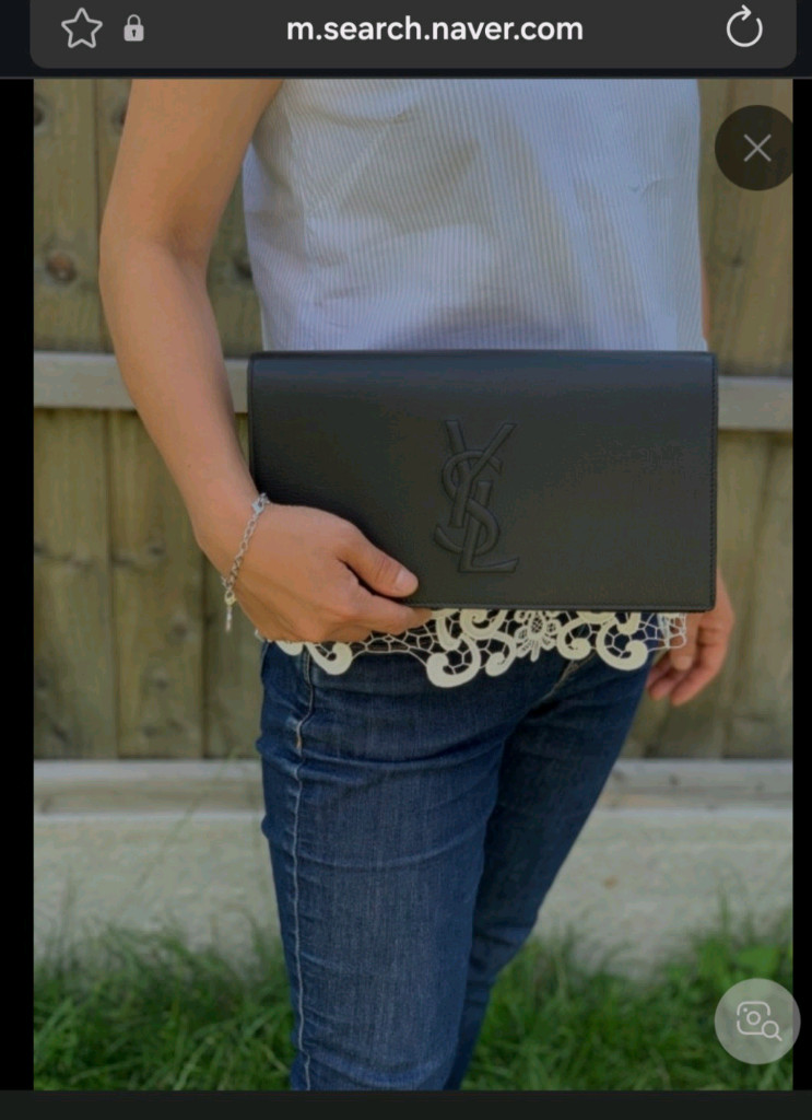 생로랑 벨드쥬르 클러치 파우치크로스백프라다루이비통디올셀린느생로랑샤넬버버리에르메스테수토호보백팩명품가방백팩 이미지