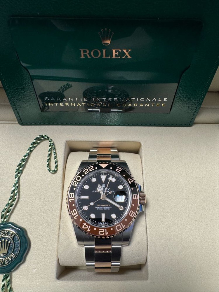 [미착용] 롤렉스 GMT-Master II 루트비어 콤비 팝니다 이미지