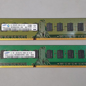 삼성 DDR3 1333MHz PC3-10600U 메모리 2G 2개 4GB 이미지