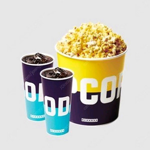 메가박스 콤보 / (CGV.메가박스), 팝콘, 탄산 / 콤보할인권 이미지