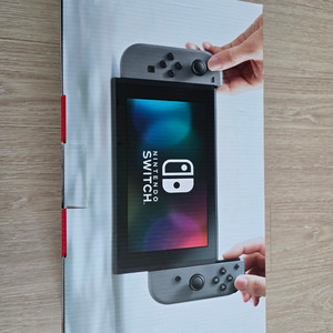 닌텐도 스위치1 본체 + 조이콘 세트, 구성품 풀박, 깨끗해요, 작동 이상 무 이미지