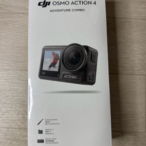 DJI 오즈모 액션 4 어드벤처 콤보 미개봉 이미지