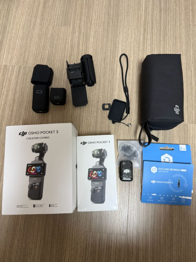 DJI 오즈모포켓3 크리에이터 콤보(포켓3 새거) 이미지