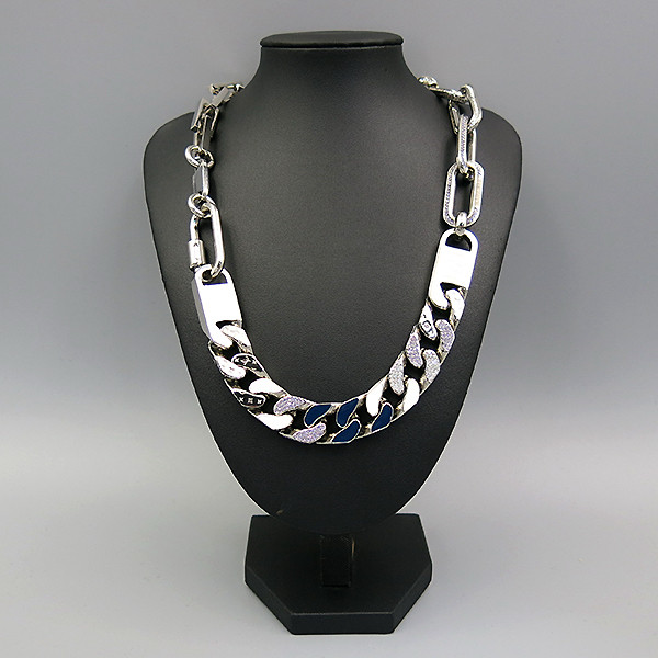 루이비통 버질아블로 스와로브스키 체인 목걸이 풀박스 (삼성동 현대백화점 구입) 이미지